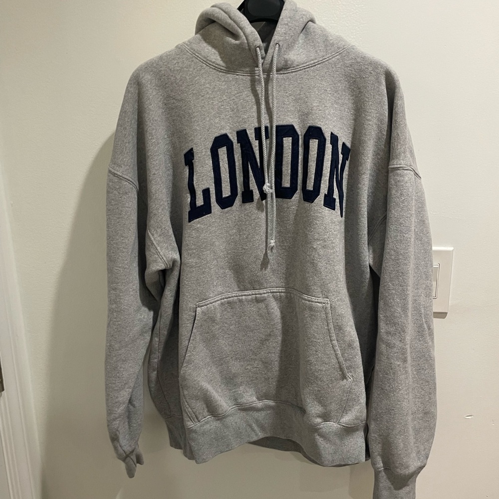 John Galt (Brandy Melville) Gray Hoodie, like new